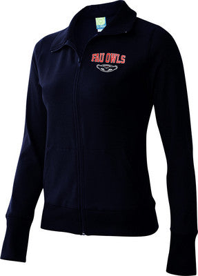 UTrau Womens Mari Fullzip Jacket with FAU logo